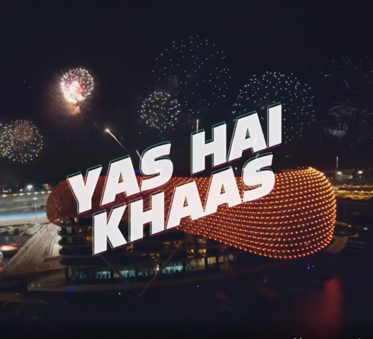 حملة تسويقية لجزيرة ياس بطابع بوليوودي - الصورة من حساب الممثل رانفير سينغ