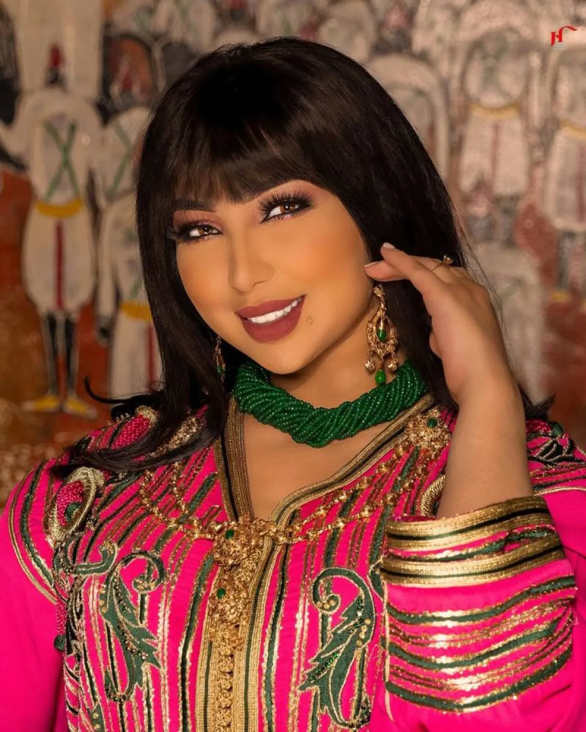 الفنانة المغربية دنيا بطمة - الصورة من حسابها على انستغرام