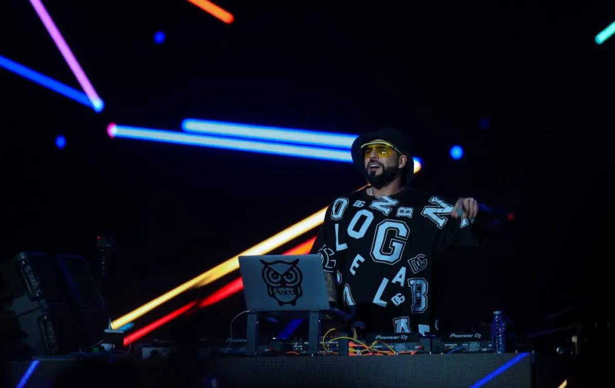 دي جي أصيل - الصورة من المركز الإعلامي لبنش مارك