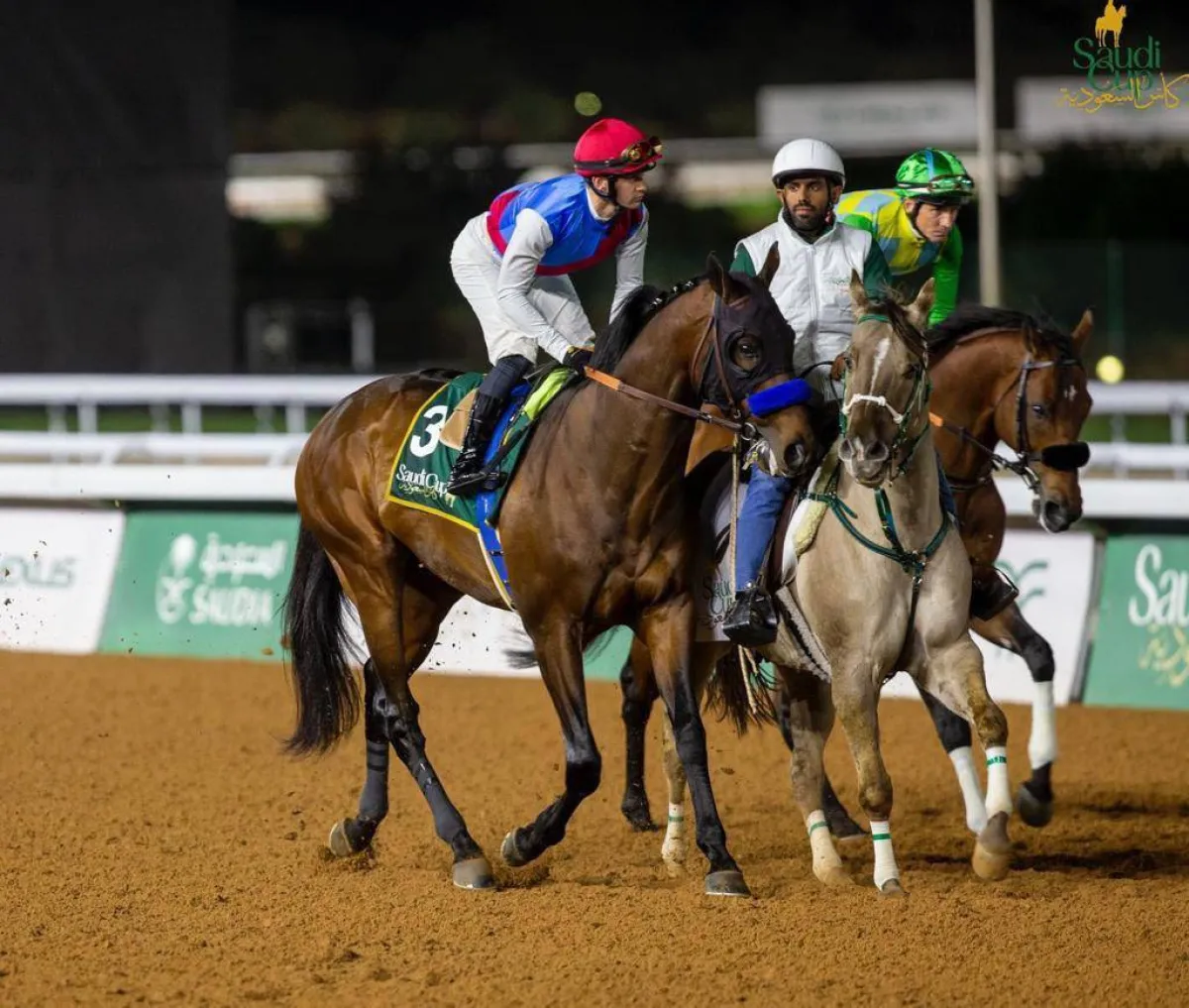 مشاركة كنتري قرمر في كأس دبي العالمي - الصورة من حساب كأس السعودية