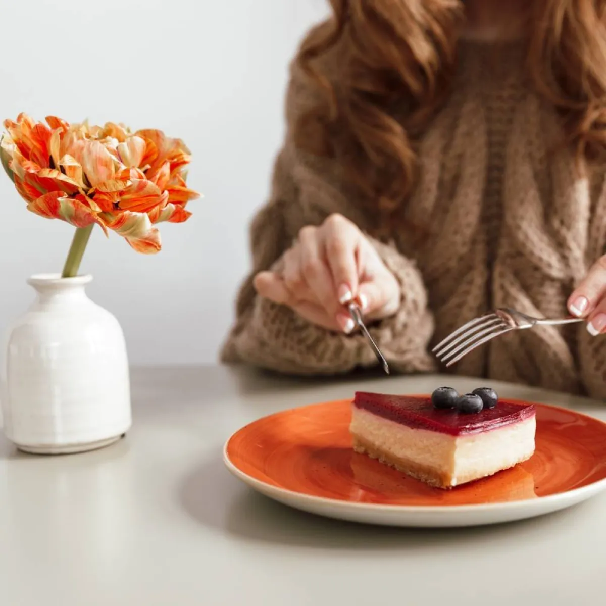 صورة لطبق من الحلوى