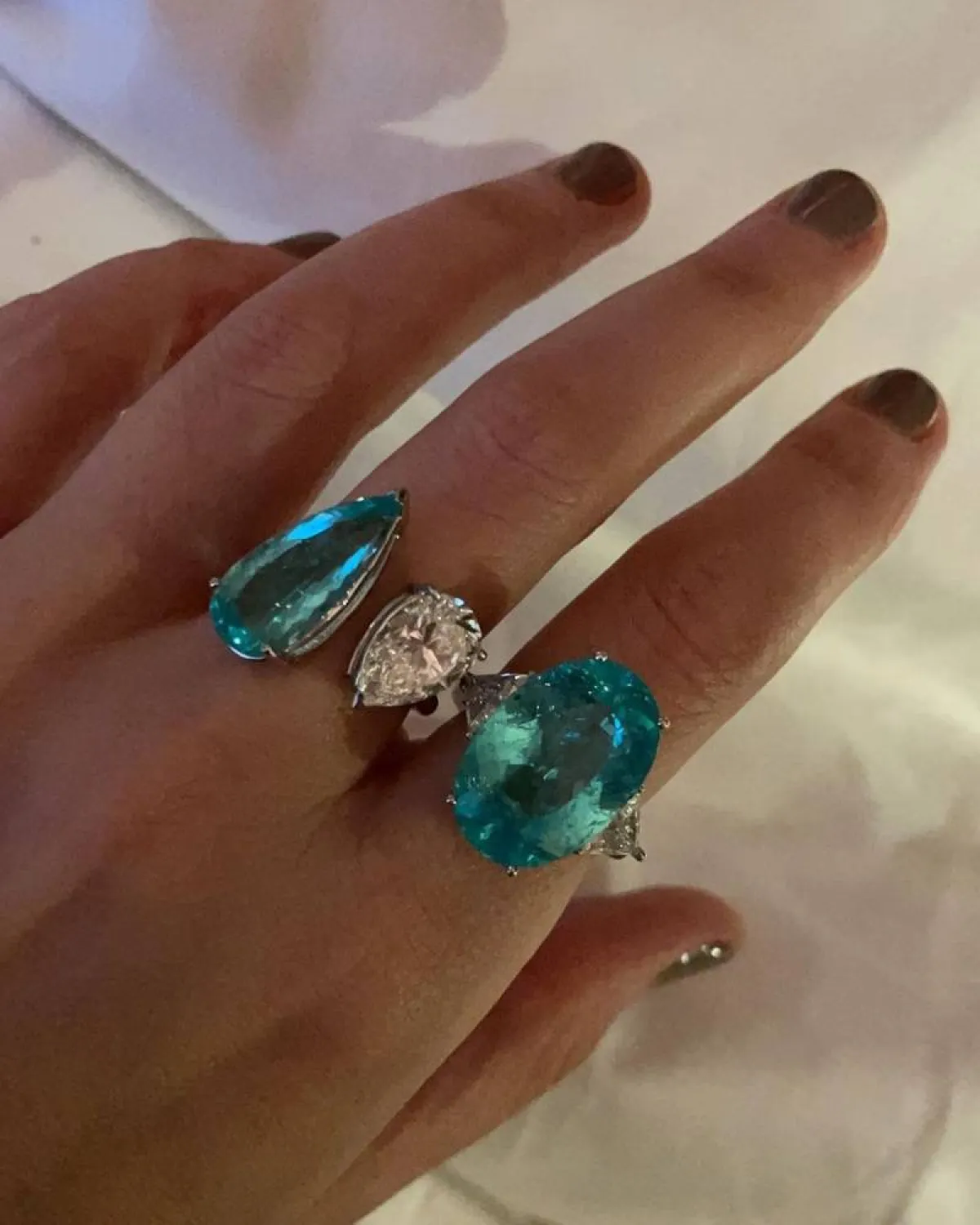 الصورة من الحساب الرسمي لمجوهرات Flavia Vetorasso على انستغرام