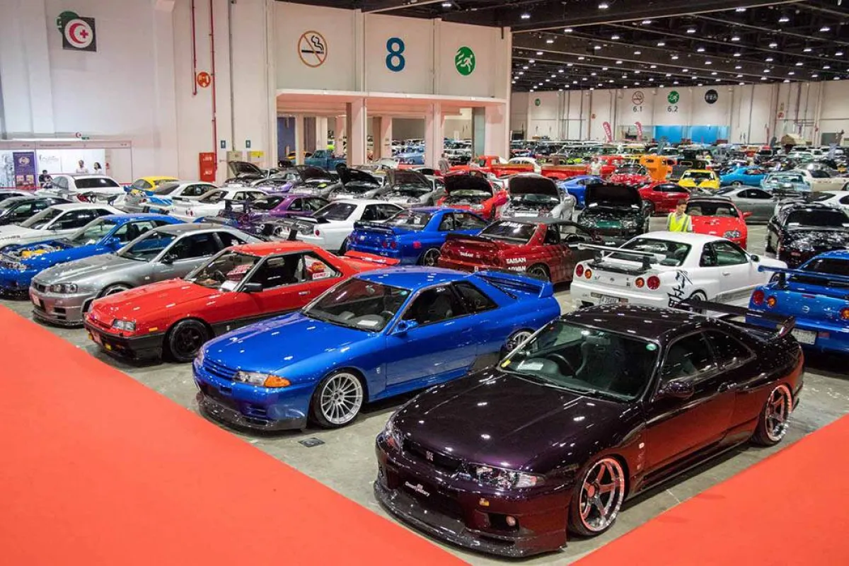 انطلاق معرض كاستم شو الرائد في عالم السيارات بدبي 