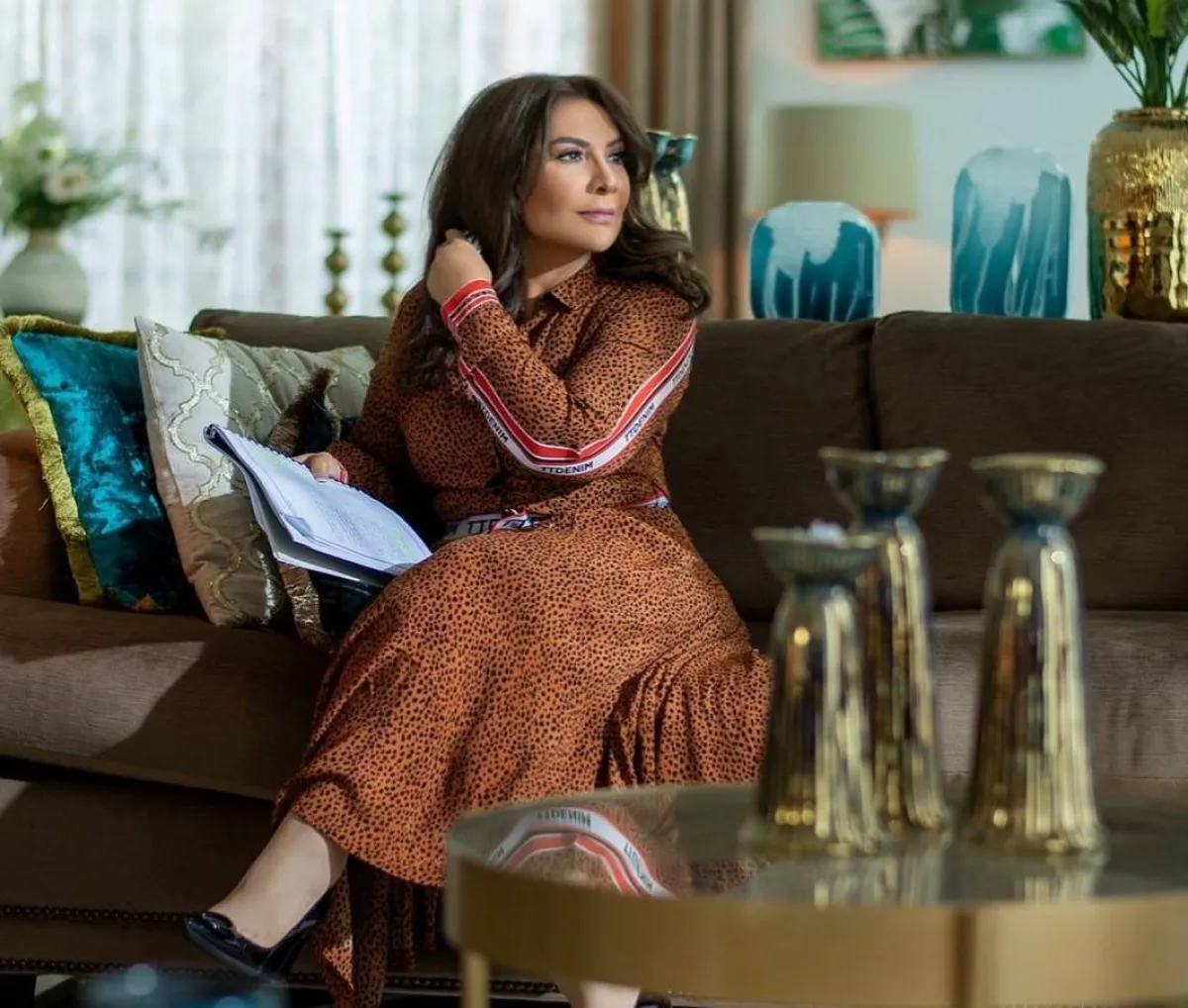 الفنانة هدى حسين - صورة من حسابها الرسمي على " انستغرام "