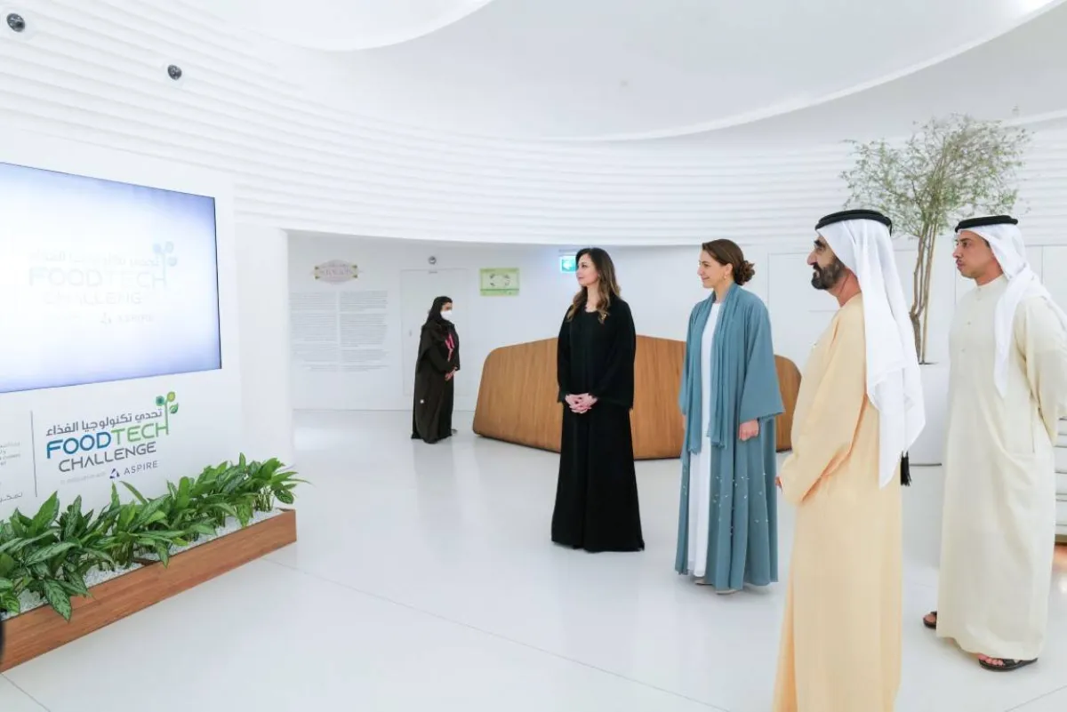 انطلاق تحدي تكنولوجيا الغذاء العالمي. الصورة من "وام"