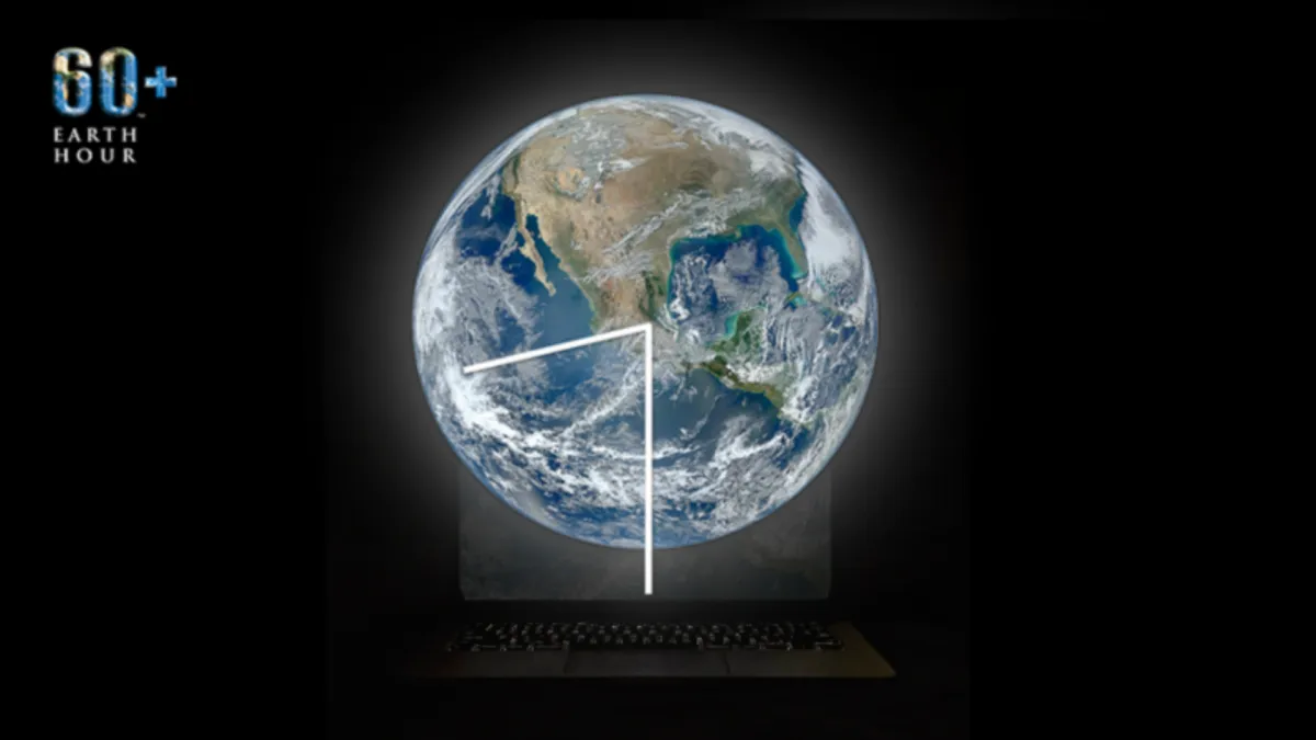 ساعة الأرض- الصورة من موقع UN
