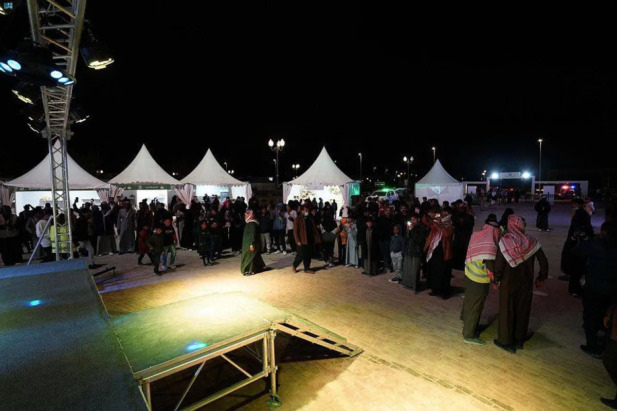 انطلاق فعاليات مهرجان ربيع محمية الملك سلمان في طريف - الصورة من "واس"