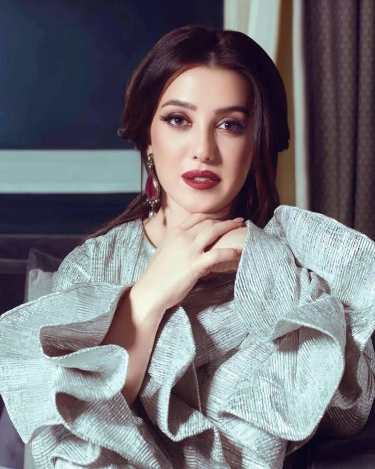 الفنانة كندة علوش-  صورة من صفحتها على موقع " انستغرام"