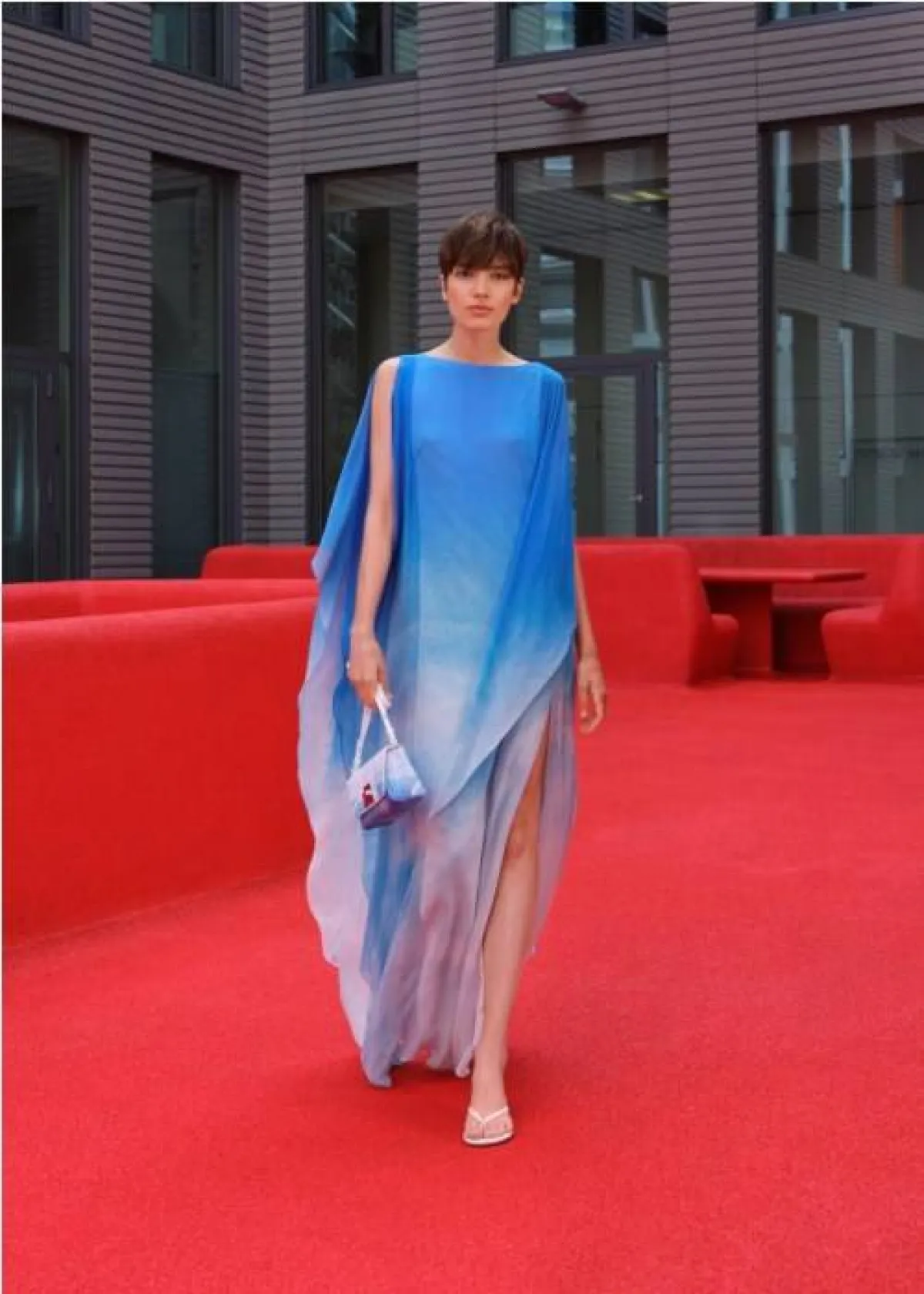 فستان ماكسي مريح من أكريس Akris