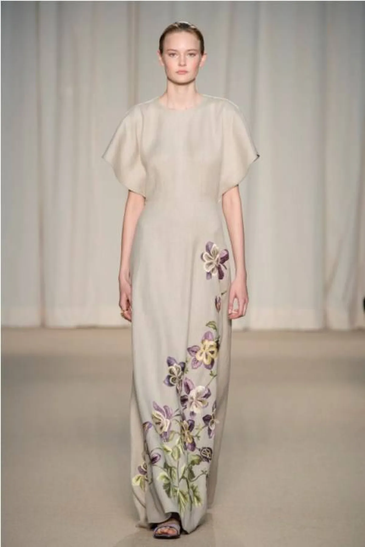 فستان ماكسي مريح من آدم ليبس  Adam Lippes