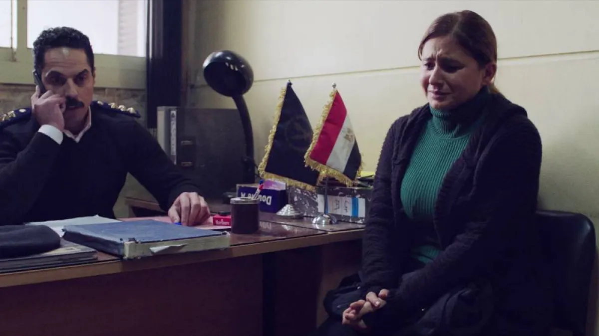 نيللي كريم في مشهد من مسلسل فاتن أمل حربي - الصورة من المسؤول الإعلامي لـmbc 