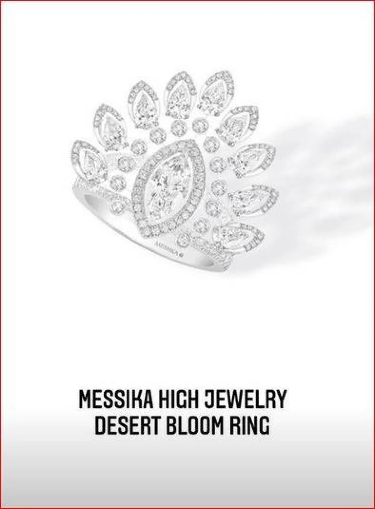 خاتم ميسيكا Messika Paris- صورة ملتقطة من Story من حساب المجوهرات على انستغرام