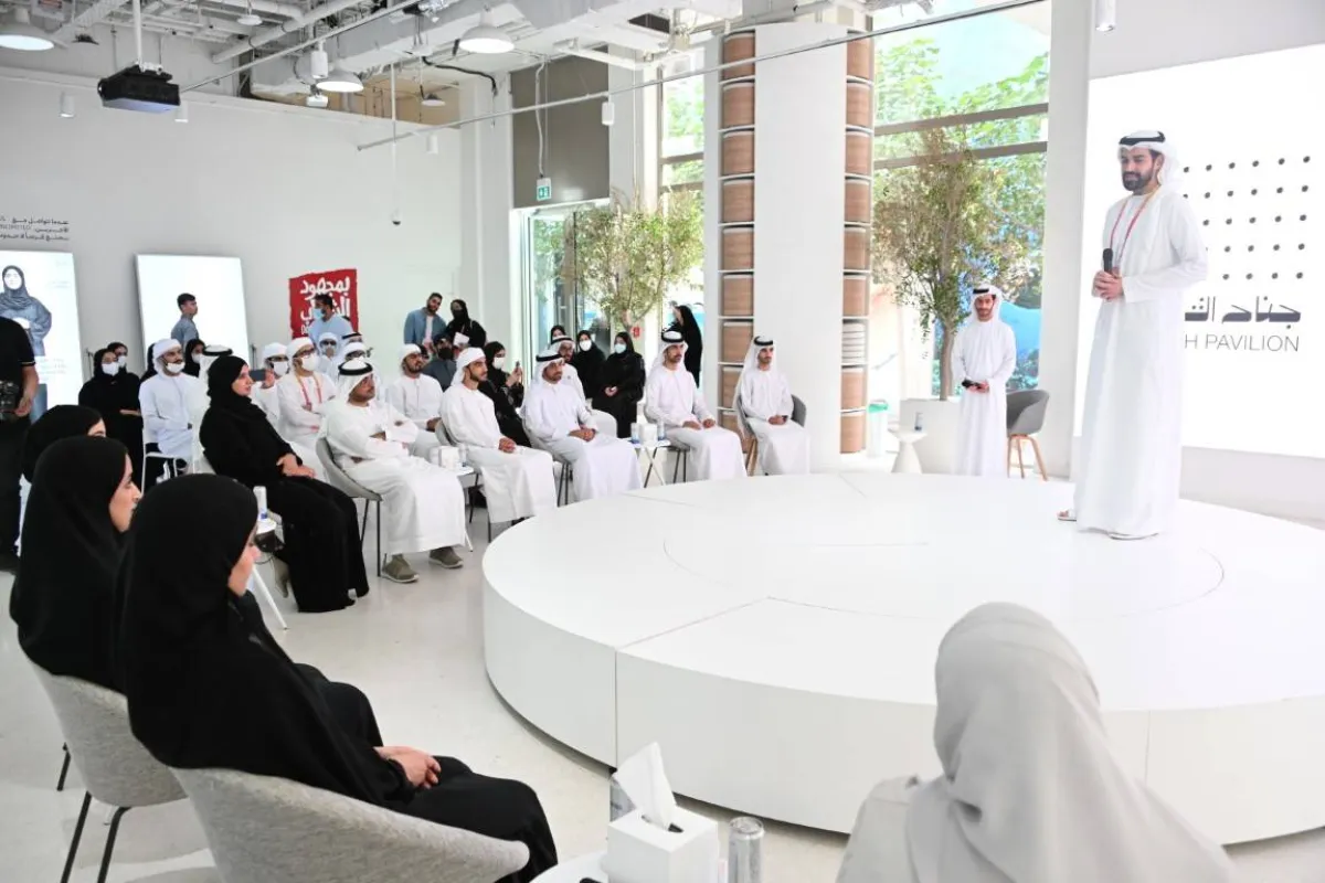 تم إطلاق المجلس في جناح الشباب في إكسبو دبي 2020 . الصورة من "وام"