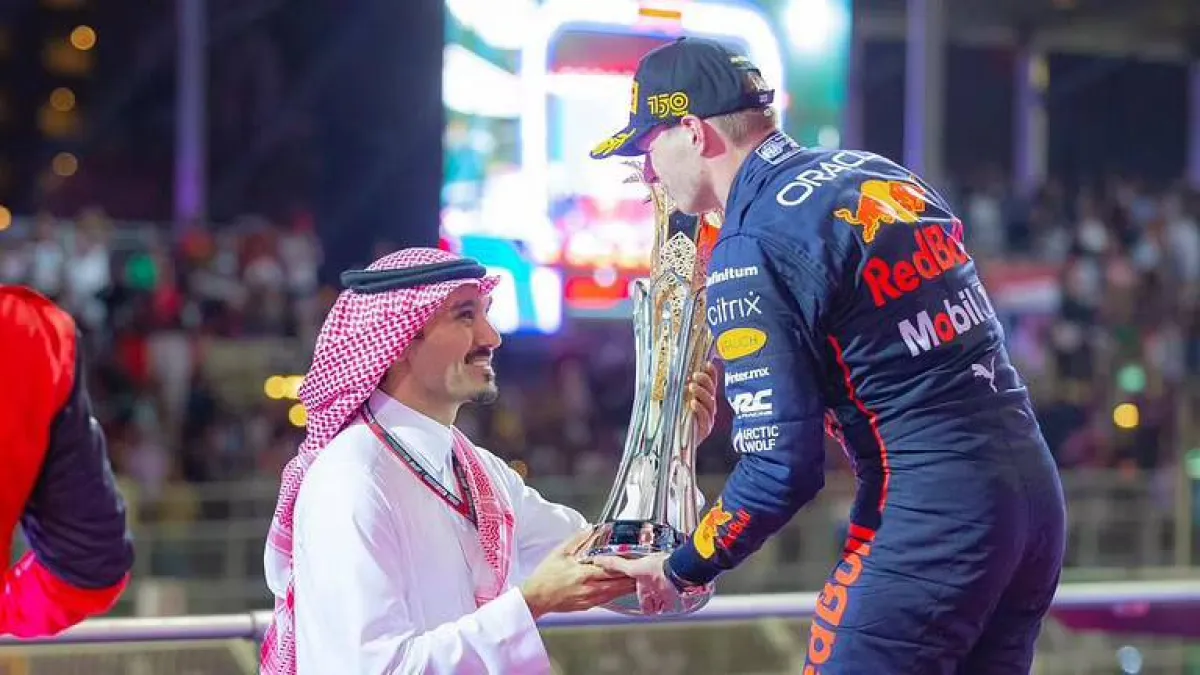 المراكز العشر الأولى في جائزة السعودية الكبرى فورمولا1 موسم 2022 