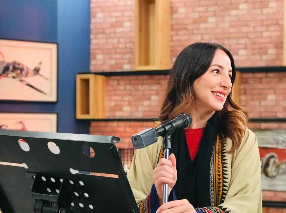 أول مغنية أوبرا سعودية سوسن البهيتي- صورة من صفحتها على موقع " انستغرام"