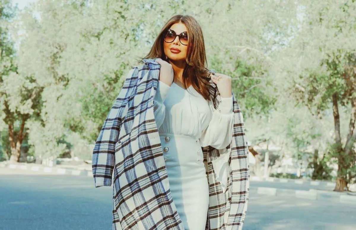 الفنانة إلهام الفضالة - صورة من صفحتها على موقع " انستغرام "