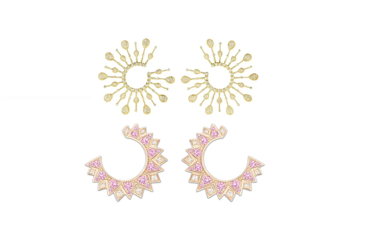 أقراط ذهب بأشكال رمضانية مميزة