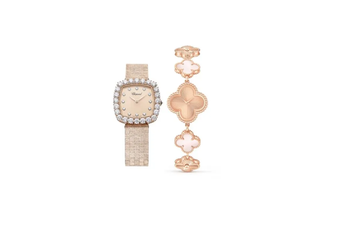 موديلات ساعات بميناء ذهبي 2022