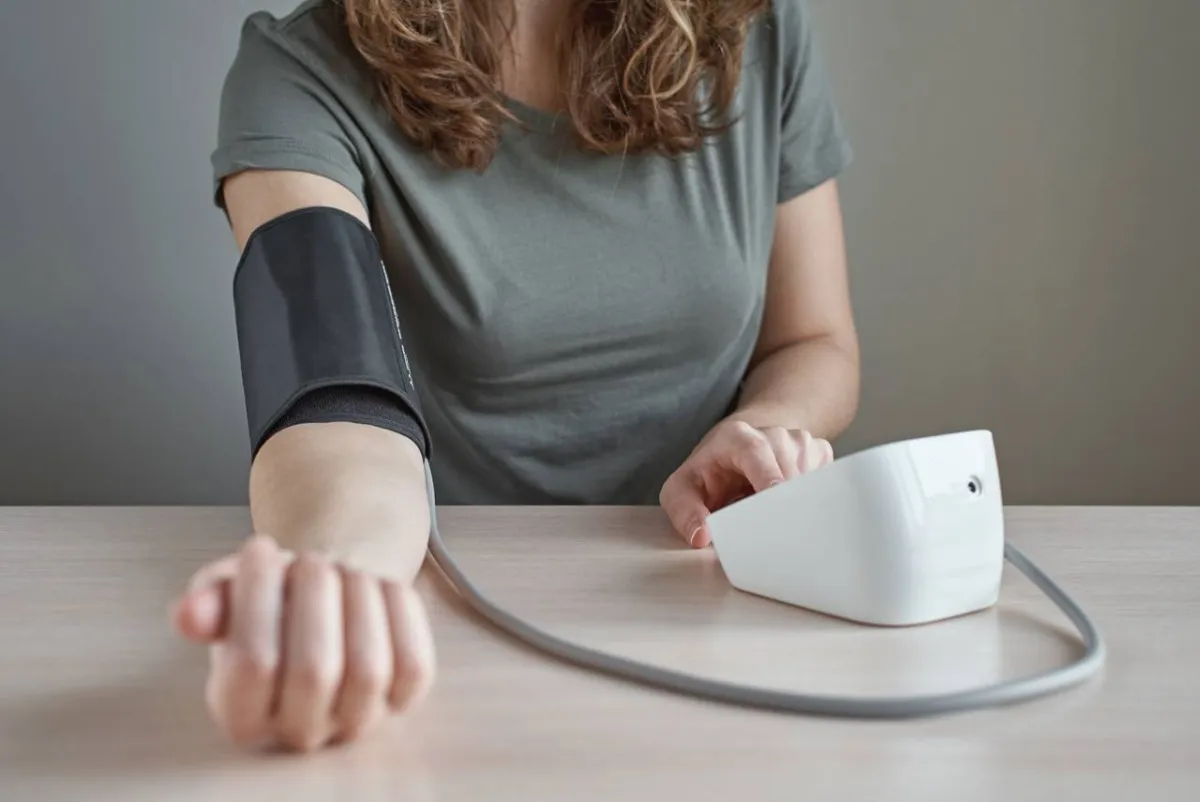 صورة لقياس ضغط الدم