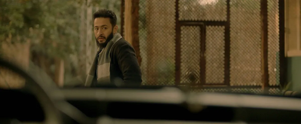 حمادة هلال في مشهد من مسلسل المداح- أسطورة الوادي - الصورة من المسؤول الإعلامي لمجموعة الـ mbc