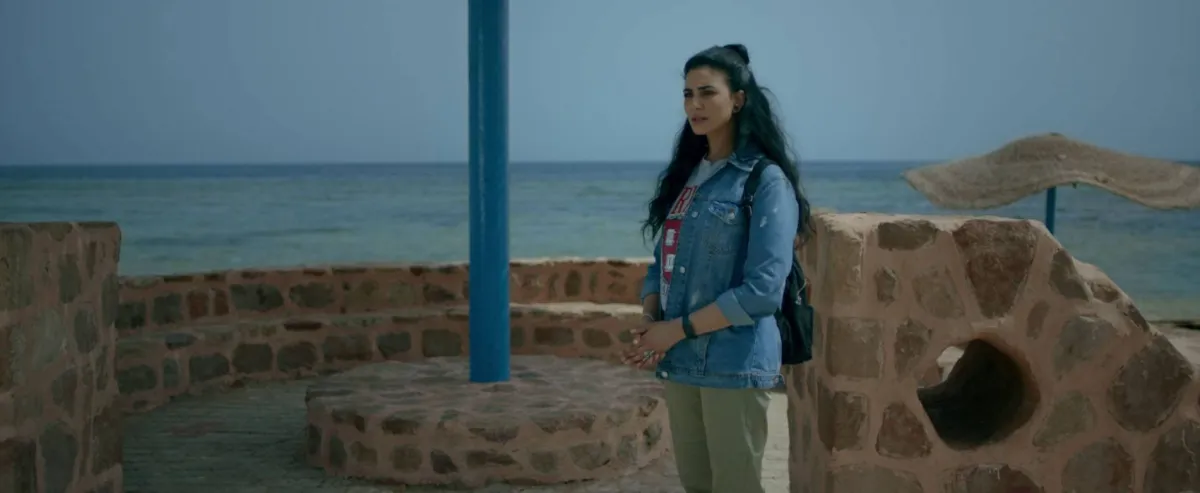 ولاء الشريف في مشهد من مسلسل المداح- أسطورة الوادي - الصورة من المسؤول الإعلامي لمجموعة الـ mbc