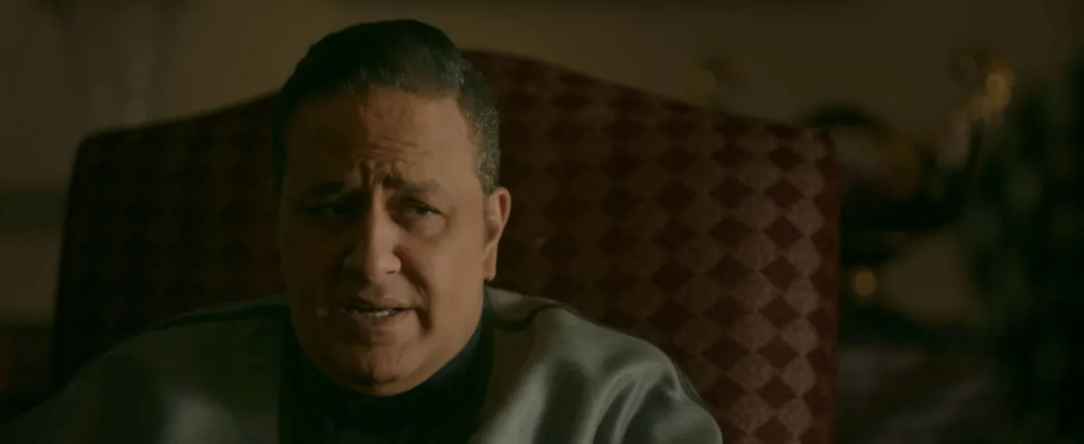 خالد سرحان في مشهد من مسلسل المداح- أسطورة الوادي - الصورة من المسؤول الإعلامي لمجموعة الـ mbc