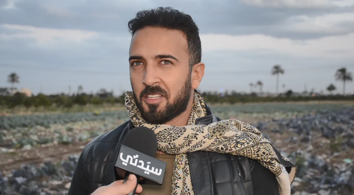 محمد مهران خلال لقائه بكاميرا سيدتي - تصوير محمد عربي