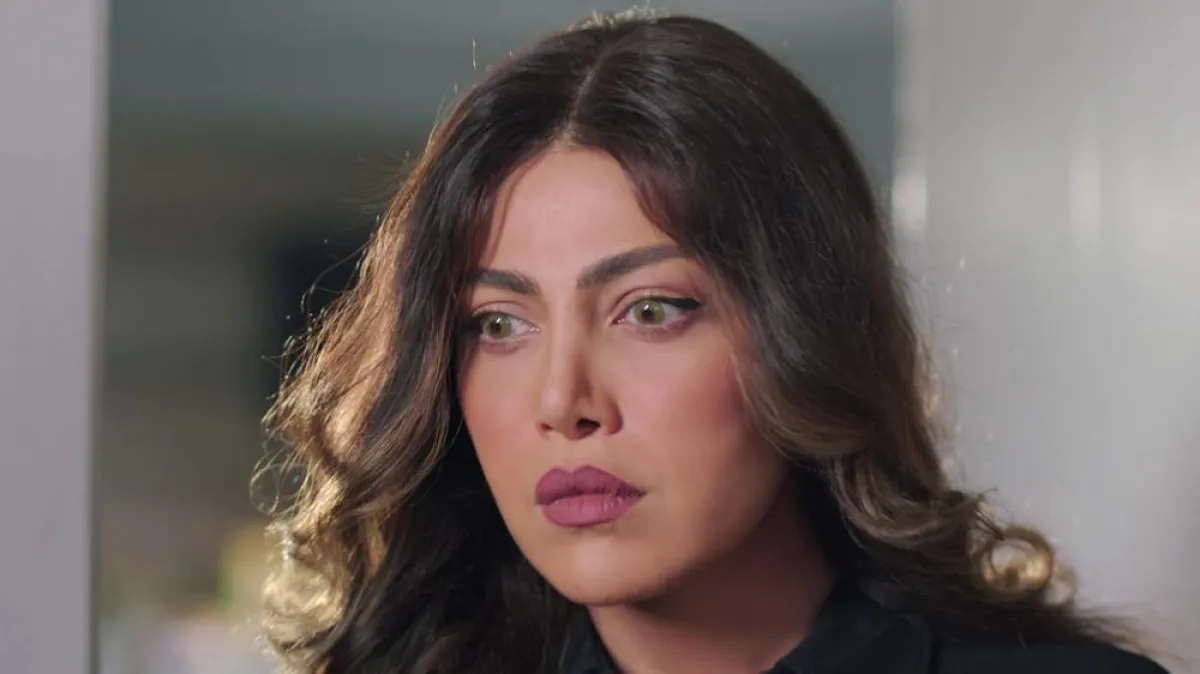 ريهام حجاج في مشهد من مسلسل يوتيرن - الصورة من المسؤول الإعلامي لمجموعة الـmbc 