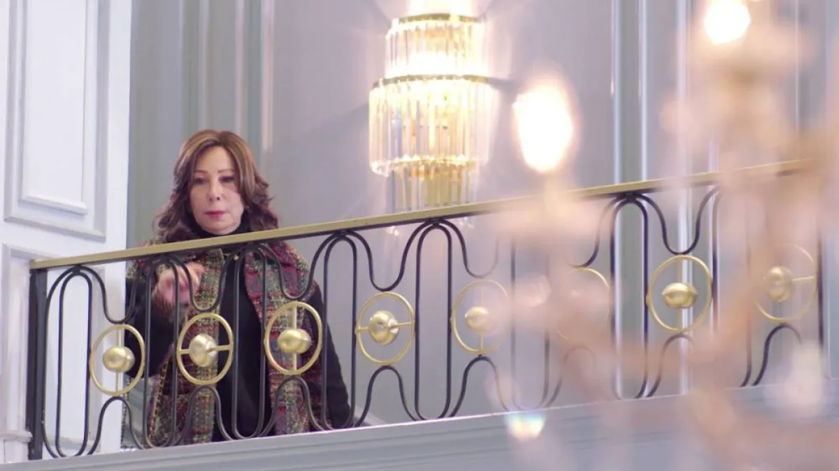 صفاء الطوخي في مشهد من مسلسل يوتيرن - الصورة من المسؤول الإعلامي لمجموعة الـmbc