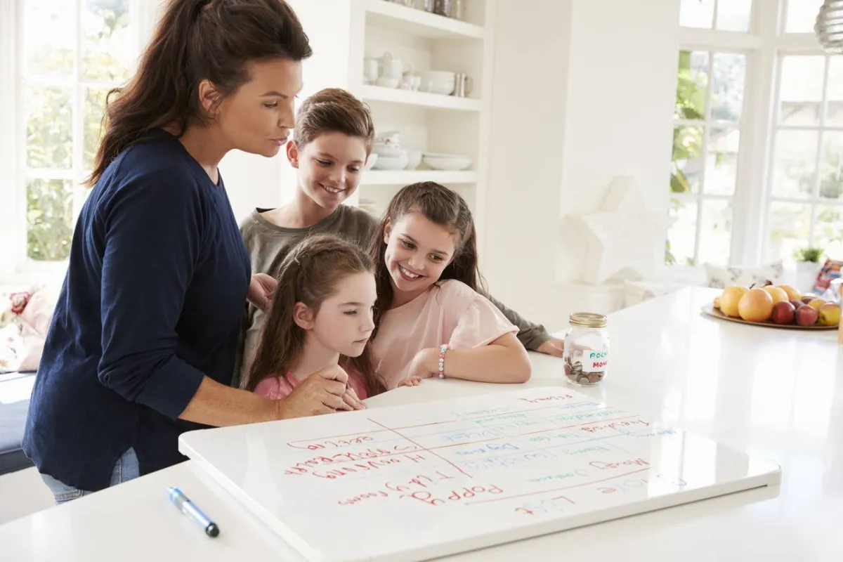 صورة لمكافأة الأطفال نهاية الشهر