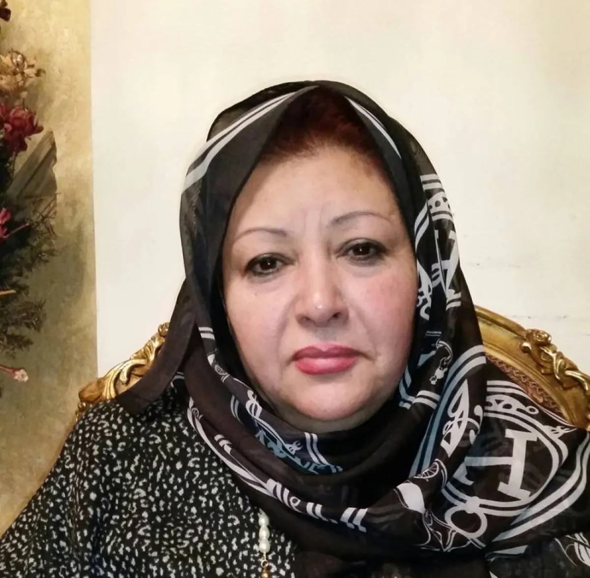 عفاف شعيب - الصورة من حسابها على الفيس بوك