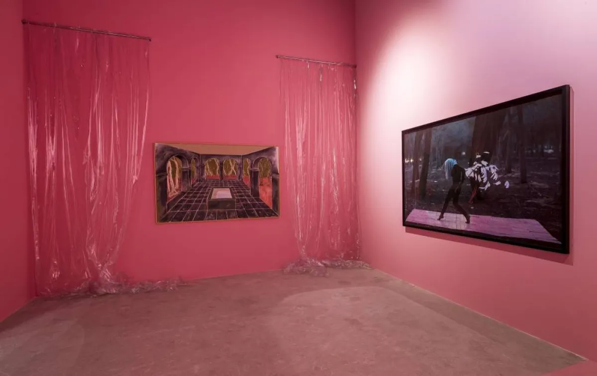 ميثاء عبدالله- على مسافة قريبة جداً من الشمس - 2021- الصورة مقدمة  من فن أبوظبي 2