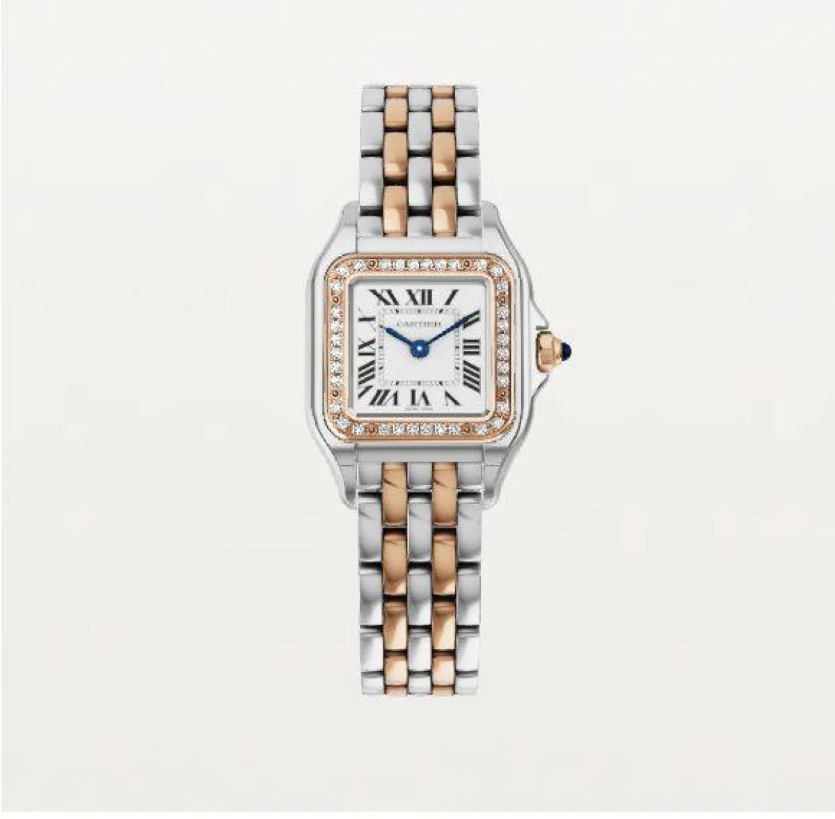 ساعة كوارتز مرصعة بالماس من كارتييه Cartier