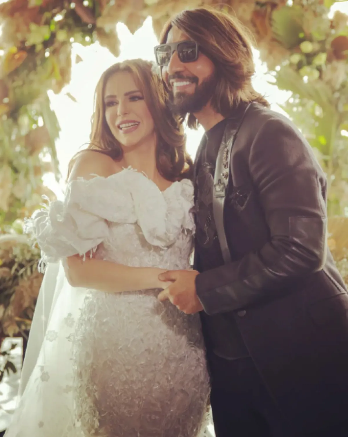 دنيا عبد العزيز وهاني البحيري - الصورة من حسابها على انستغرام