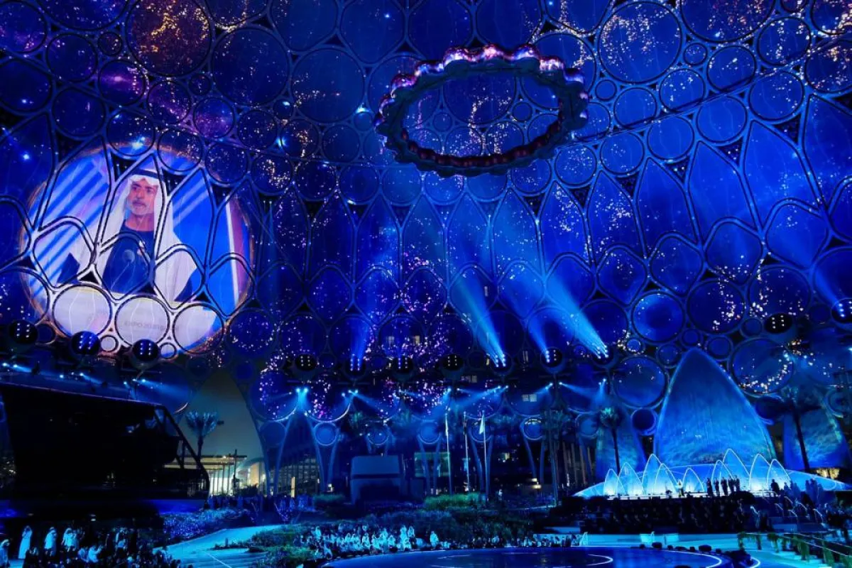 الحفل الختامي لمعرض إكسبو 2020 دبي - الصورة من "وام" 