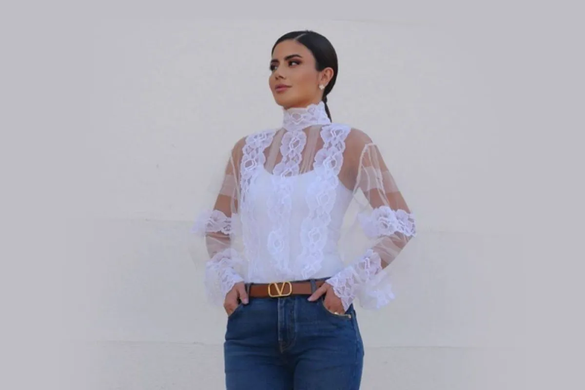 إطلالة بالجينز من ديما الأسدي