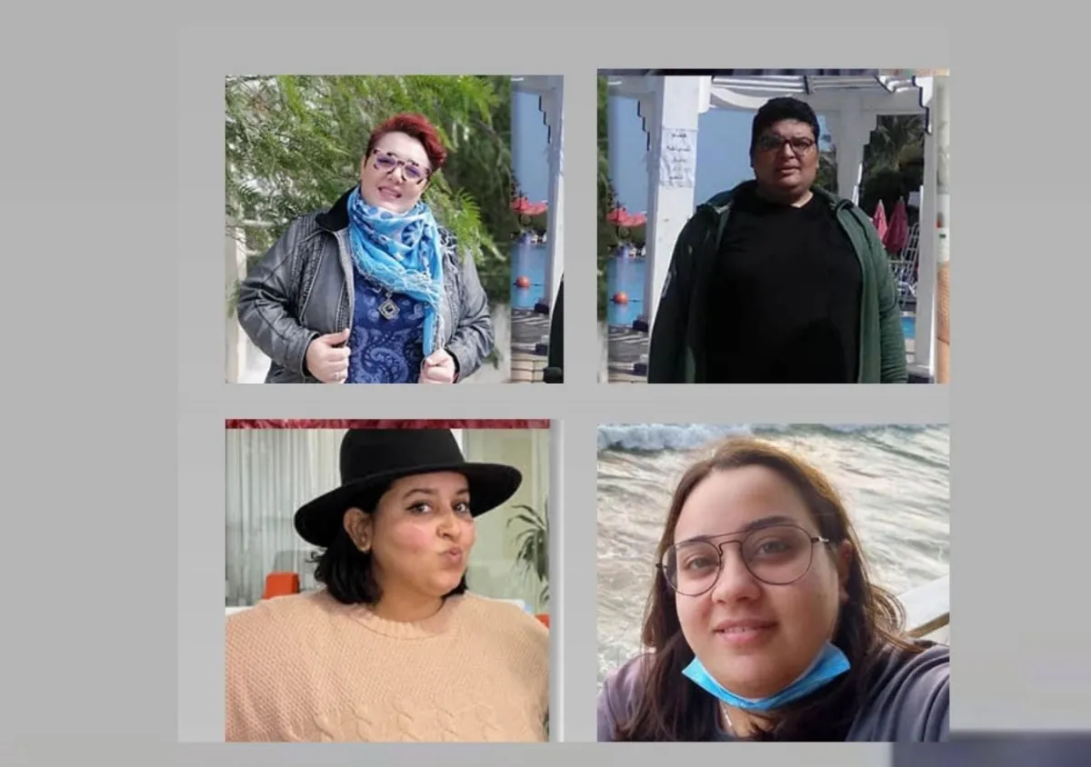 شباب وشابات بدناء لكن سعداء