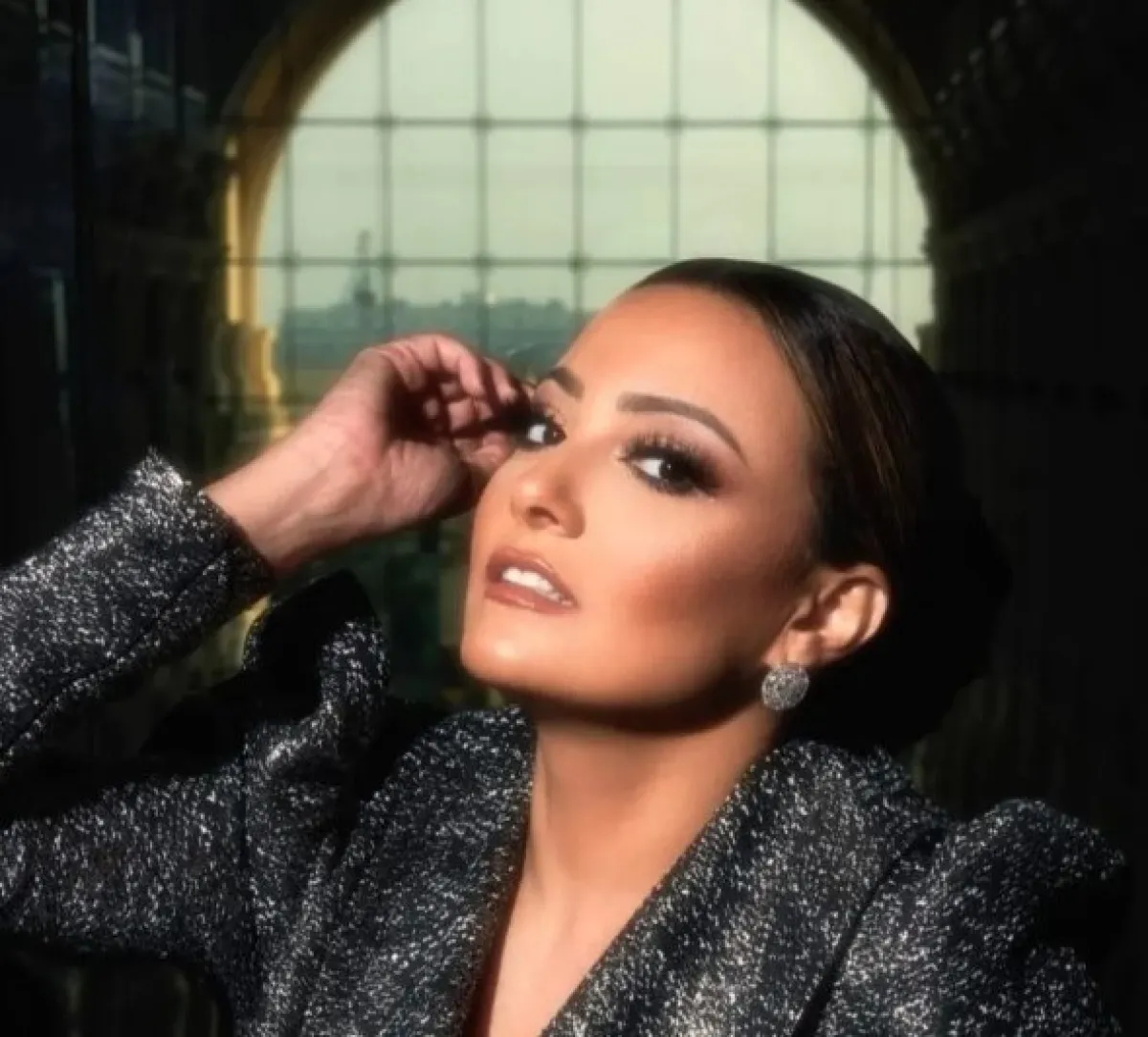 الفنانة بشرى - الصورة من صفحتها على موقع " انستغرام "