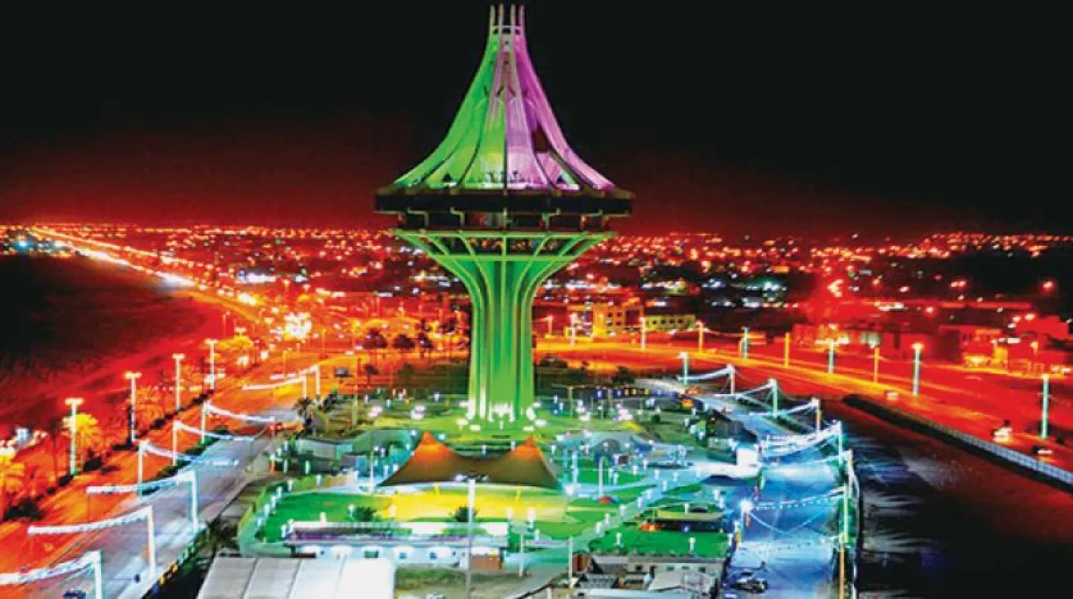 إقامة أطول مائدة إفطار رمضانية في السيح - الصورة من الشرق الأوسط