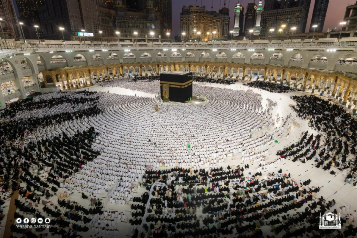 تفاصيل أكبر خطة تشغيلية في تاريخ الحرمين - الصورة من موقع رئاسة شؤون الحرمين