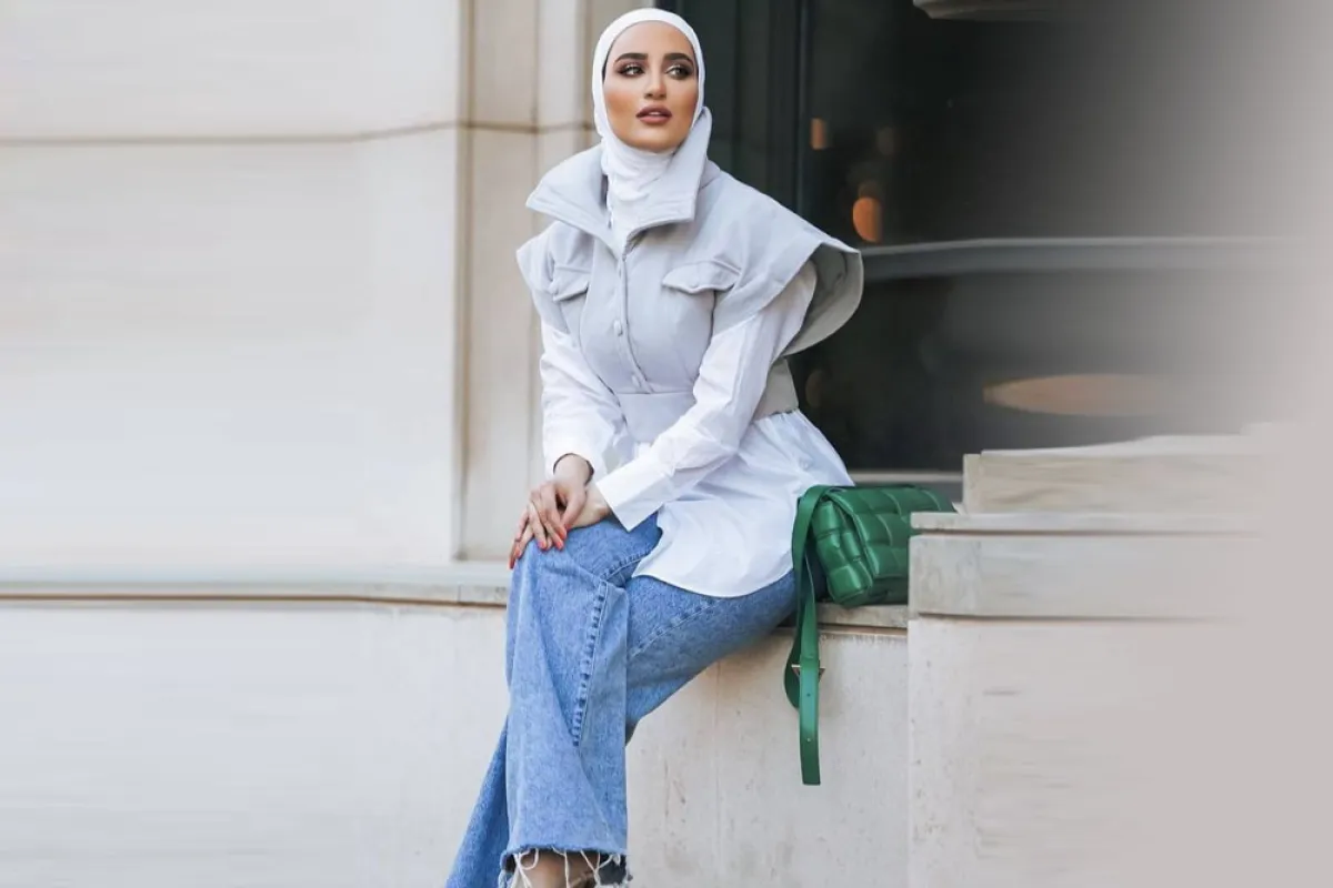 تنسيق ازياء الجينز باسلوب دلال الدوب