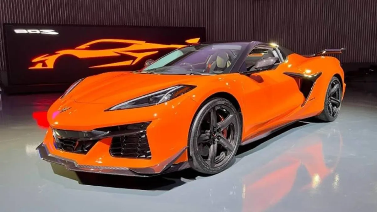 شفروليه كورفيت كهربائية 2023