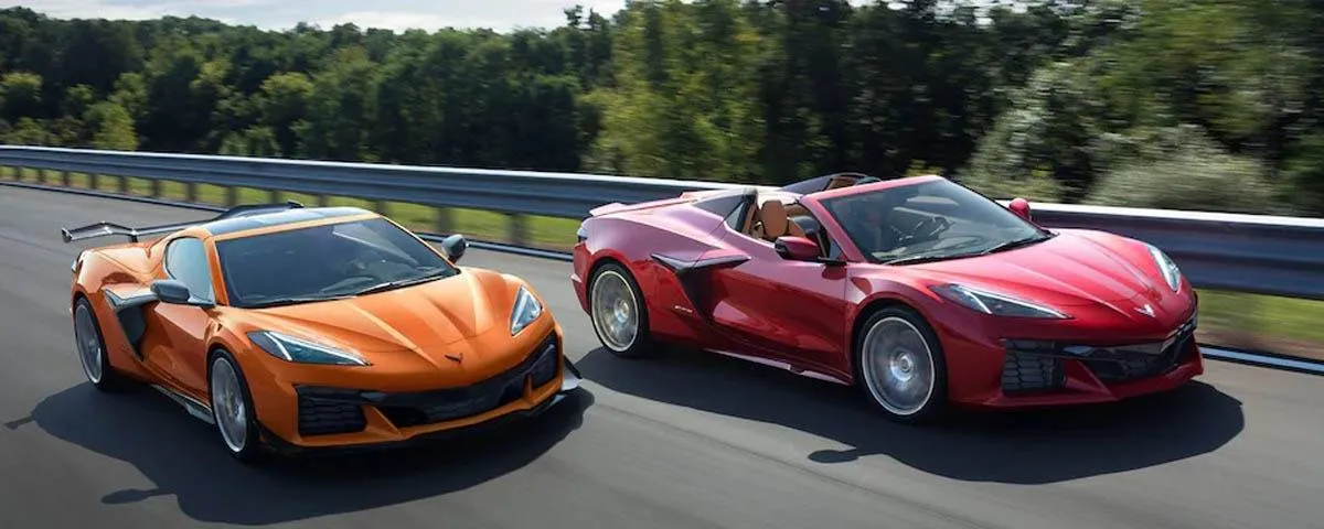 شفروليه كورفيت كهربائية 2023