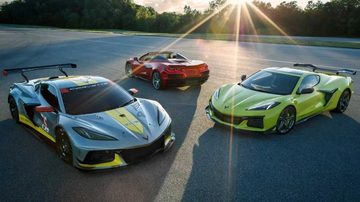 شفروليه كورفيت كهربائية 2023