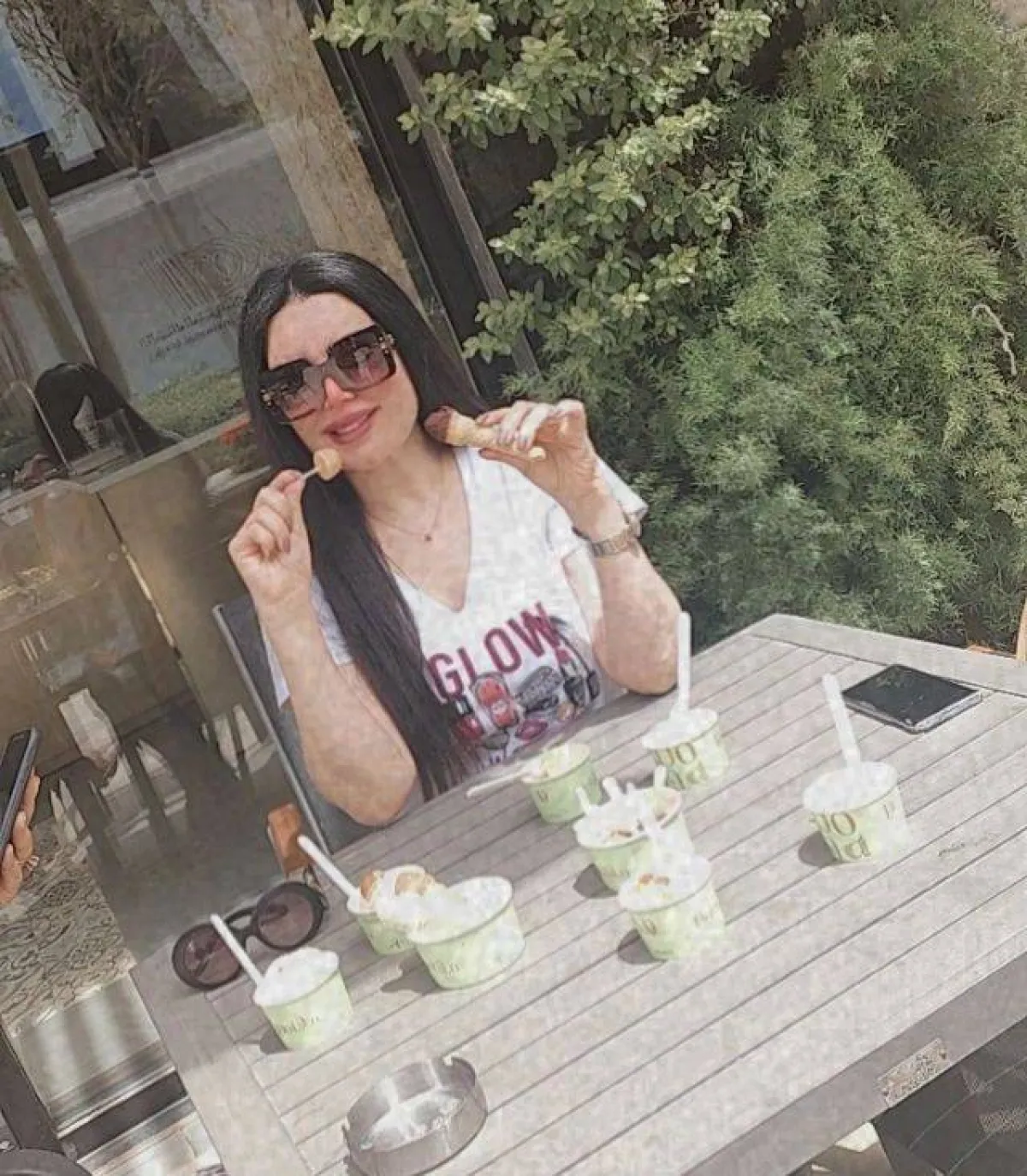 عبير صبري - الصورة من حسابها على إنستغرام