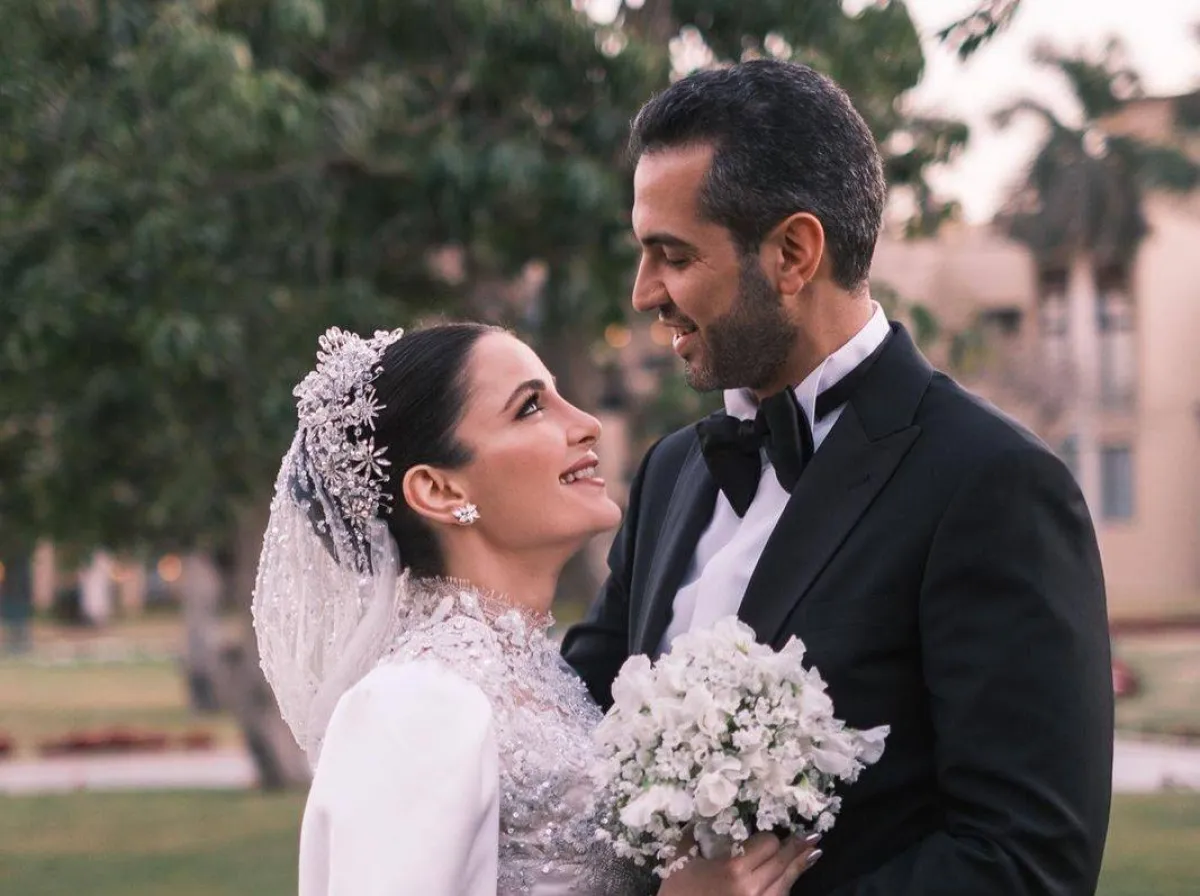 حفل زفاف شام الذهبي ابنة أصالة - الصورة من صفحة شام الذهبي على موقع "انستغرام"