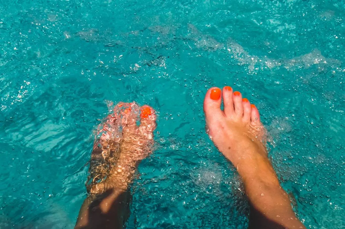 تحضير القدمين للصيف