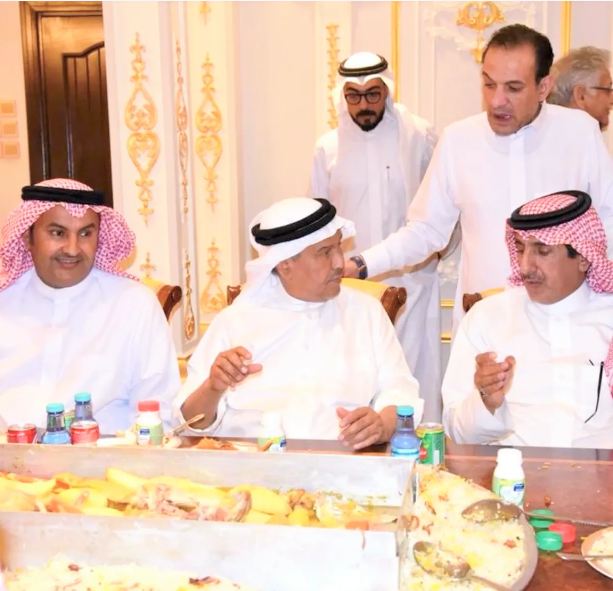 من حفل السحور- الصورة من حساب علي فقندش على الانستجرام 