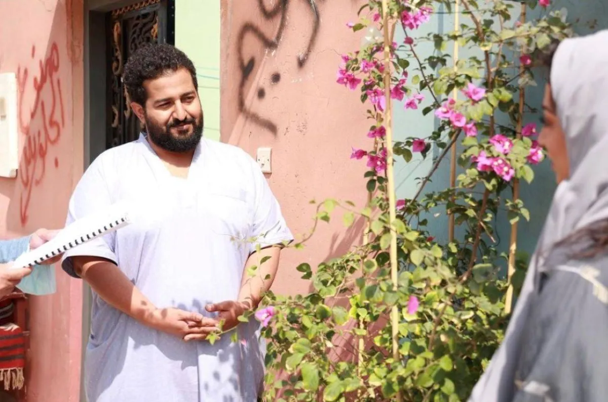 ابراهيم حجاج من منهو ولدنا - الصورة من حسابه على الانستجرام