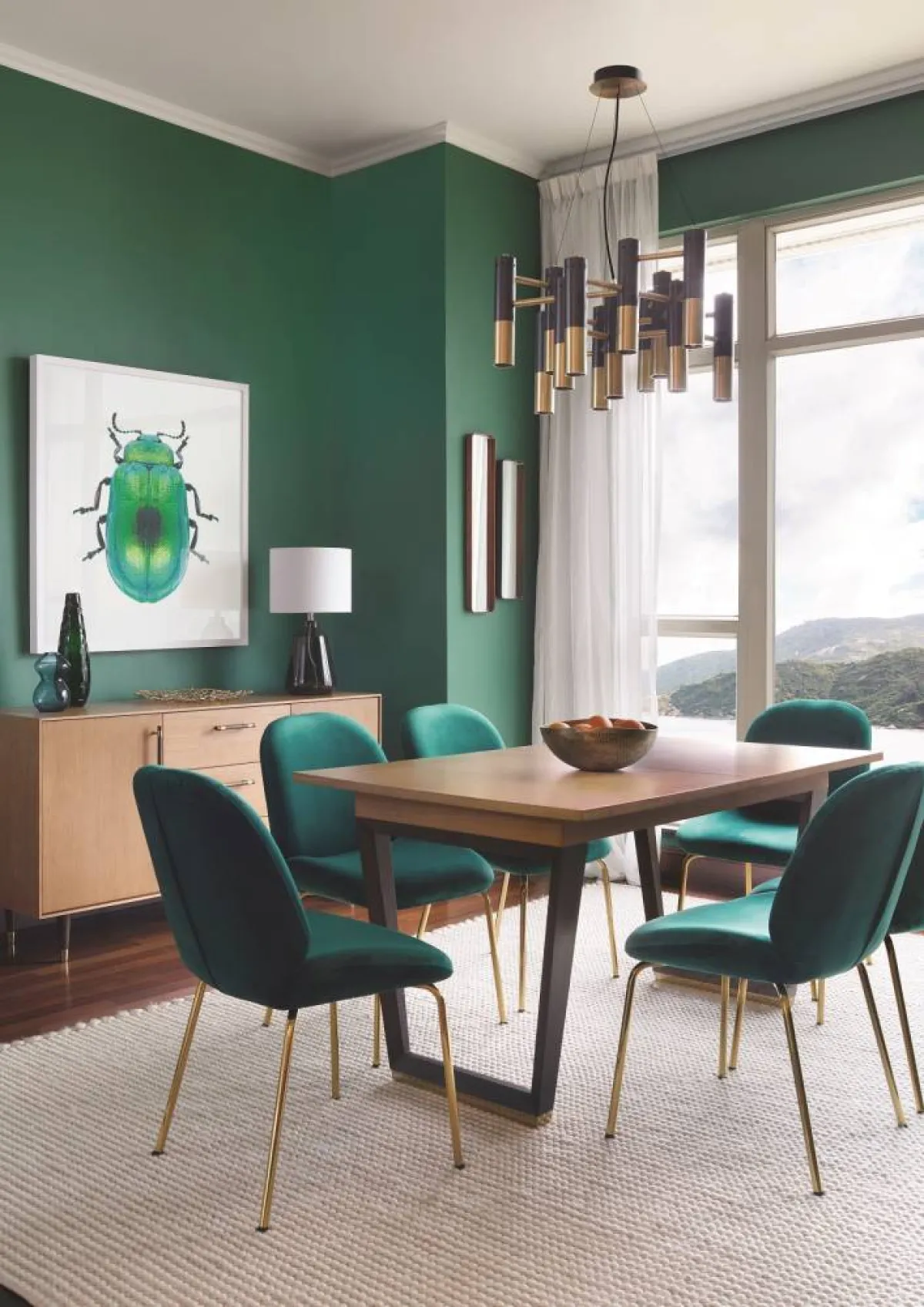 أسس تصميم غرف الطعام